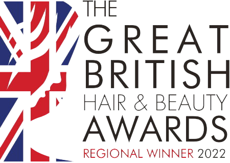 The Great British Hair & Beauty Awards Regional and Overall Winner 2022